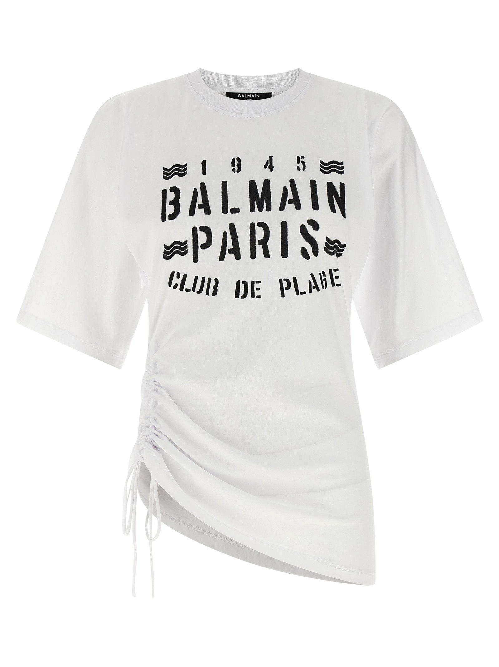 Balmain Bicolor Cotton T-Shirt
