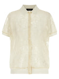 Fabiana Filippi Beige Silk Cardigan