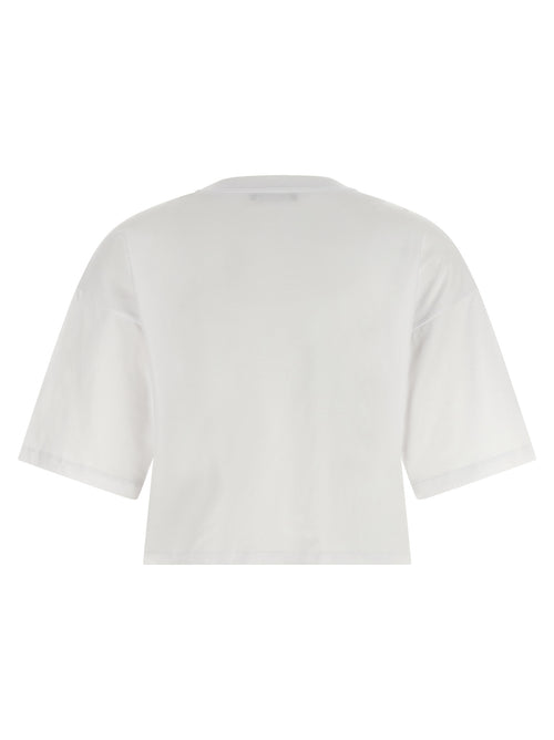 Balmain White Cotton T-Shirt