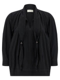 Lemaire Black Cotton Blouse