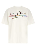Casablanca White Organic Cotton T-Shirt