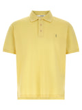 Saint Laurent Bicolor Cotton Polo Shirt