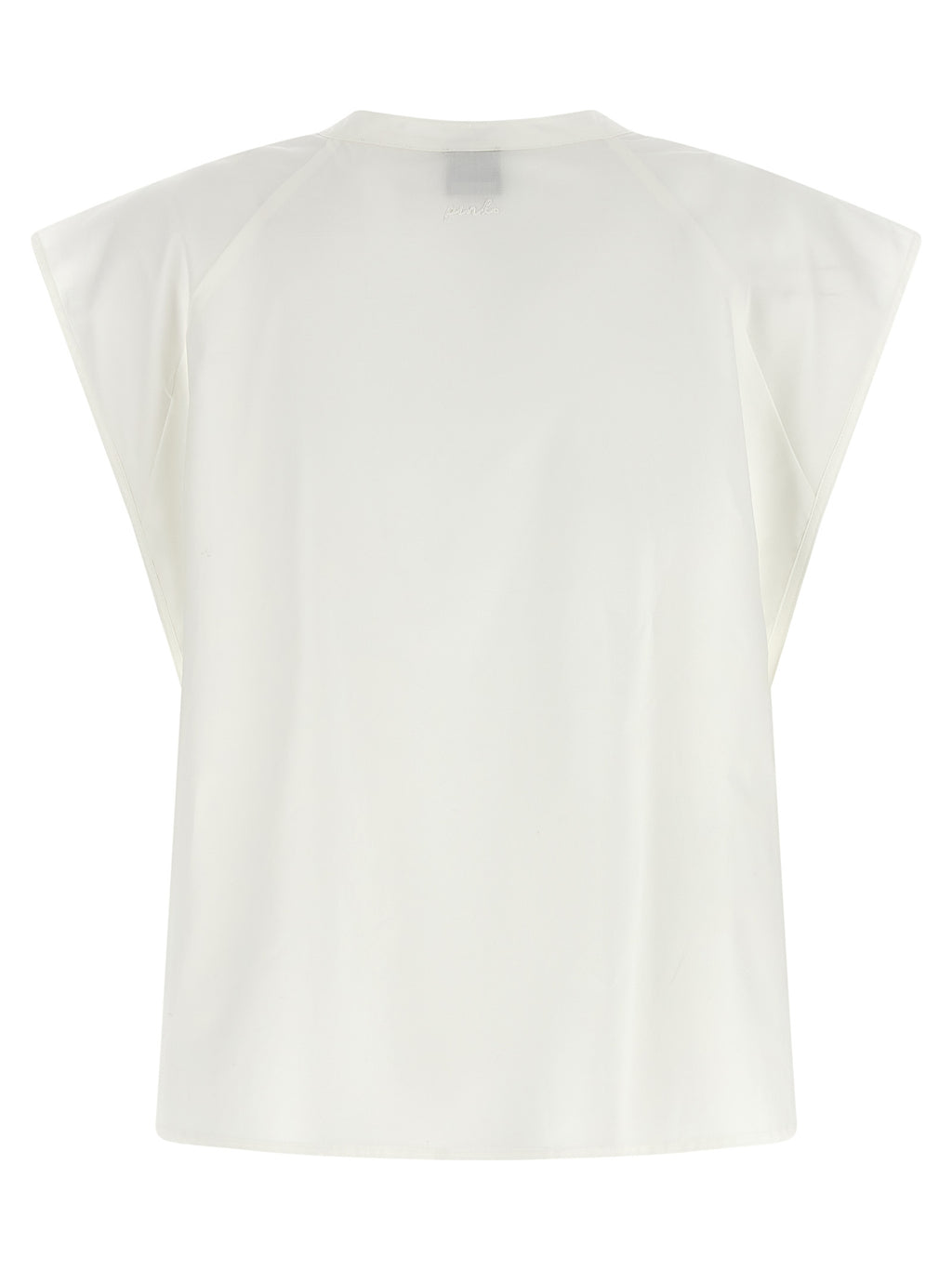 PINKO White Cotton Blouse
