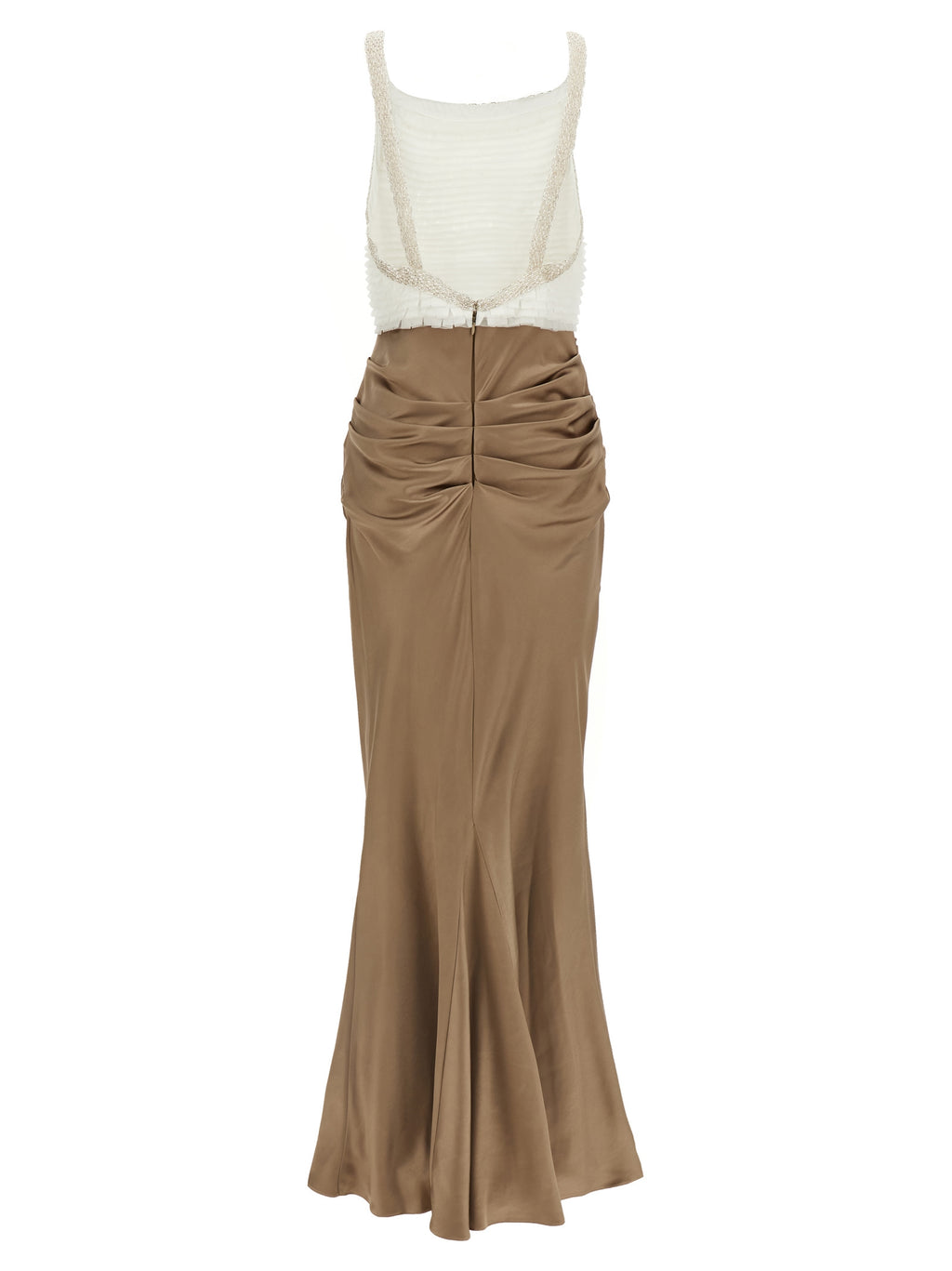 Elisabetta Franchi Multicolor Polyester Long Dress