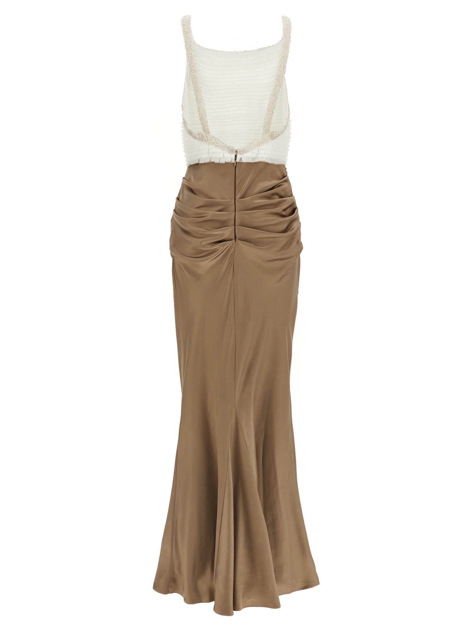 Elisabetta Franchi Multicolor Polyester Long Dress