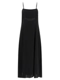 Peserico Black Viscose Long Dress