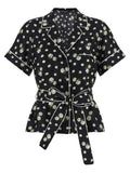 Dolce & Gabbana Black Silk Blouse