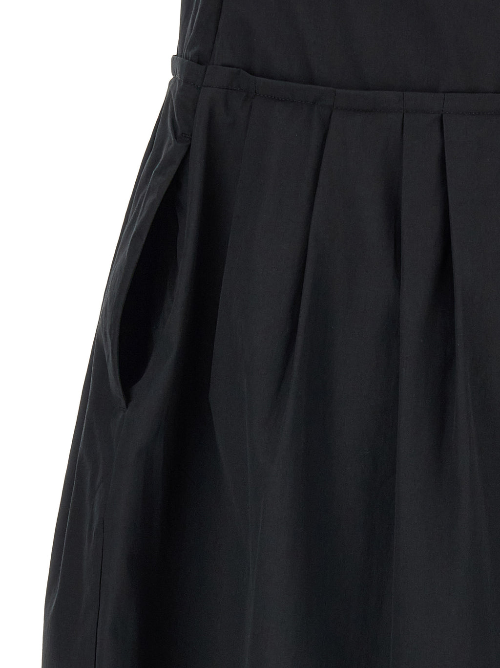Max Mara Black Cotton Jumpsuit