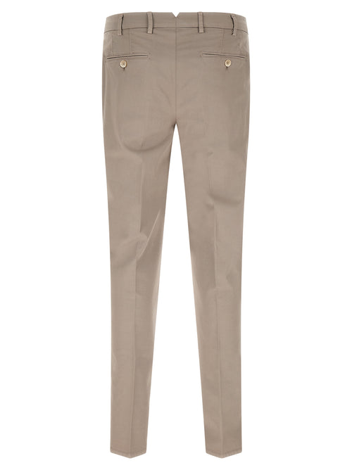 Brunello Cucinelli Beige Cotton Casual Pants