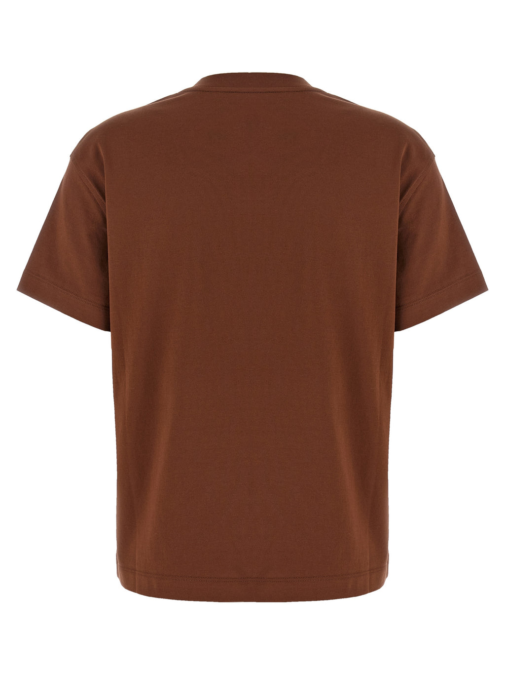 Brunello Cucinelli Brown Cotton T-Shirt