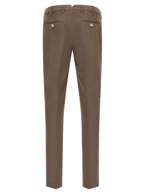 Brunello Cucinelli Beige Cotton Casual Pants