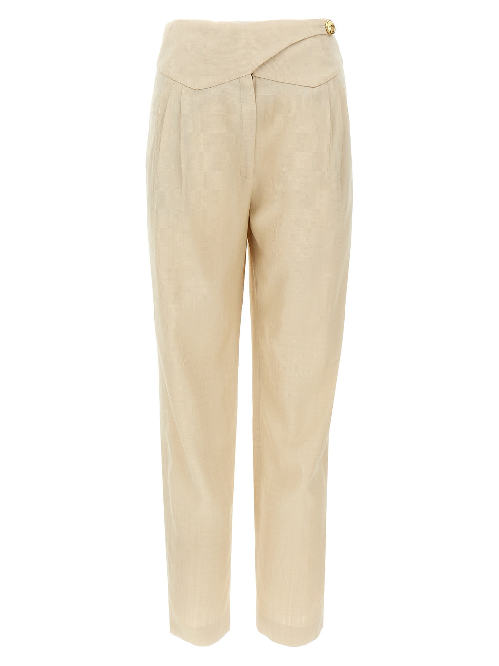 Blazé Milano Beige Viscose Dress Pants