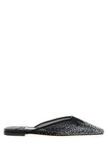 Jimmy Choo Black Textile Mules