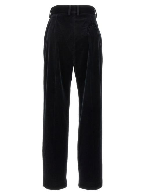 Blazé Milano Black Cotton Dress Pants
