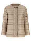 Herno Beige Polyamide Full-Length Jacket