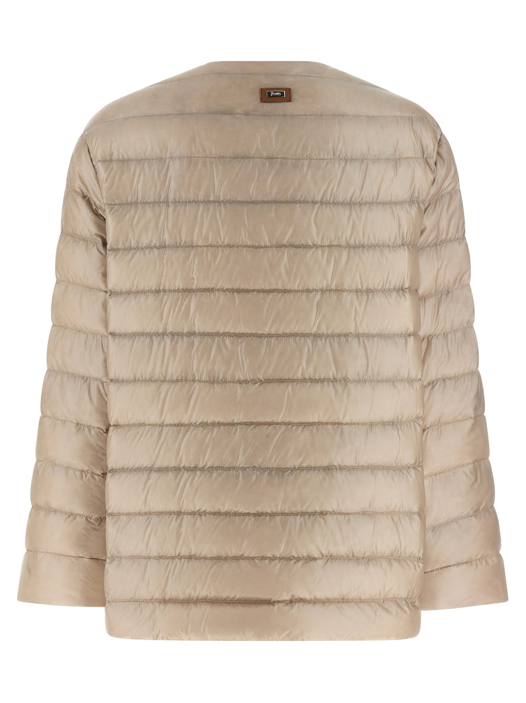Herno Beige Polyamide Full-Length Jacket