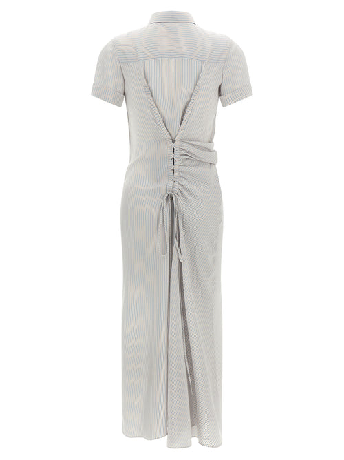 Alexander McQueen Multicolor Silk Long Dress