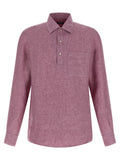 ZEGNA Multicolor Linen Polo Shirt