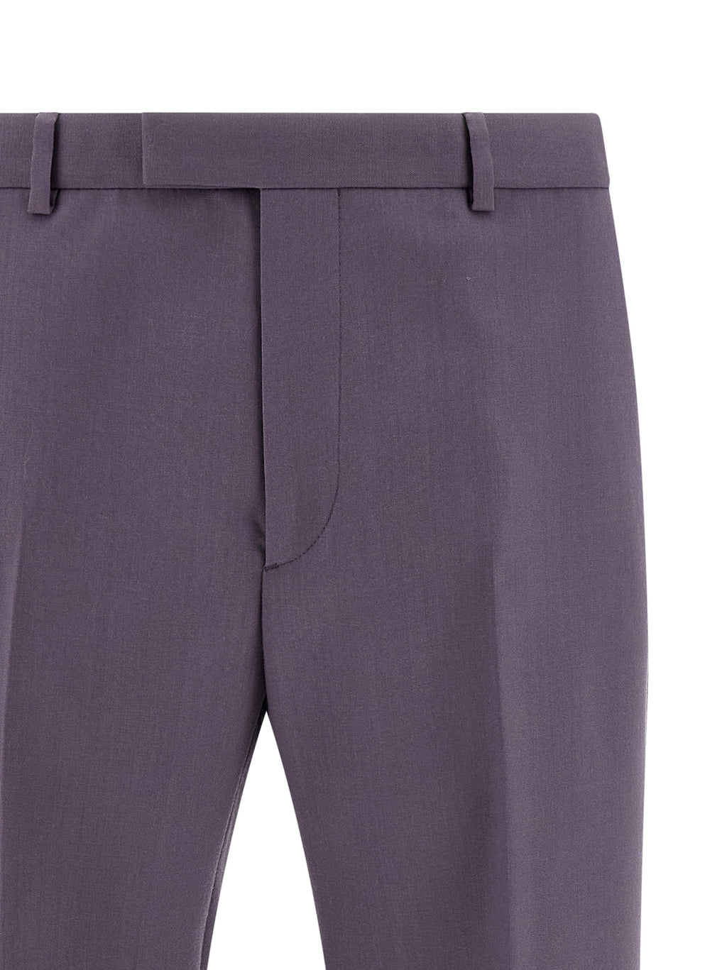 Gucci Purple Wool Dress Pants