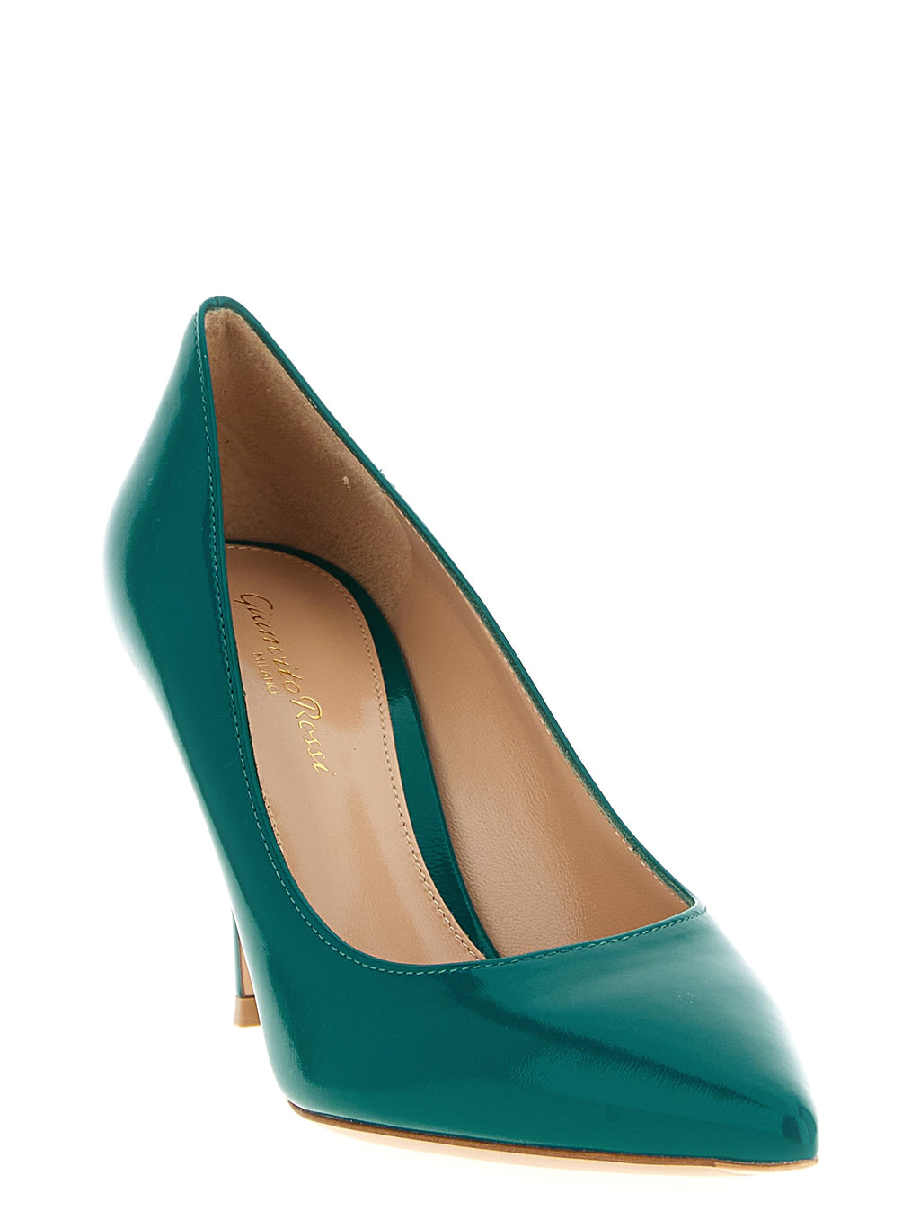 Gianvito Rossi Bicolor Lamb Leather High Heel Pumps