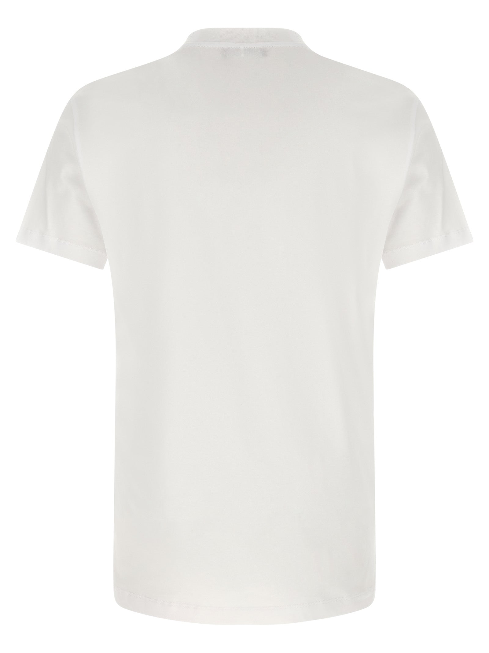 Versace White Cotton T-Shirt