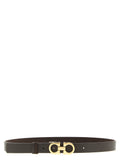 Ferragamo Brown Calfskin Regular Belt