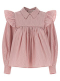 Ganni Multicolor Organic Cotton Blouse