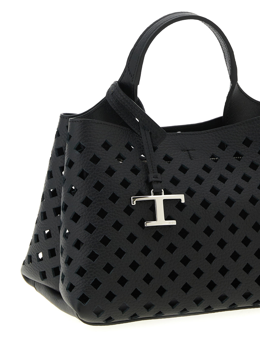 Tod's Black Calfskin Handbag