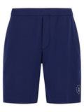 Brunello Cucinelli Blue Cotton Bermuda Shorts