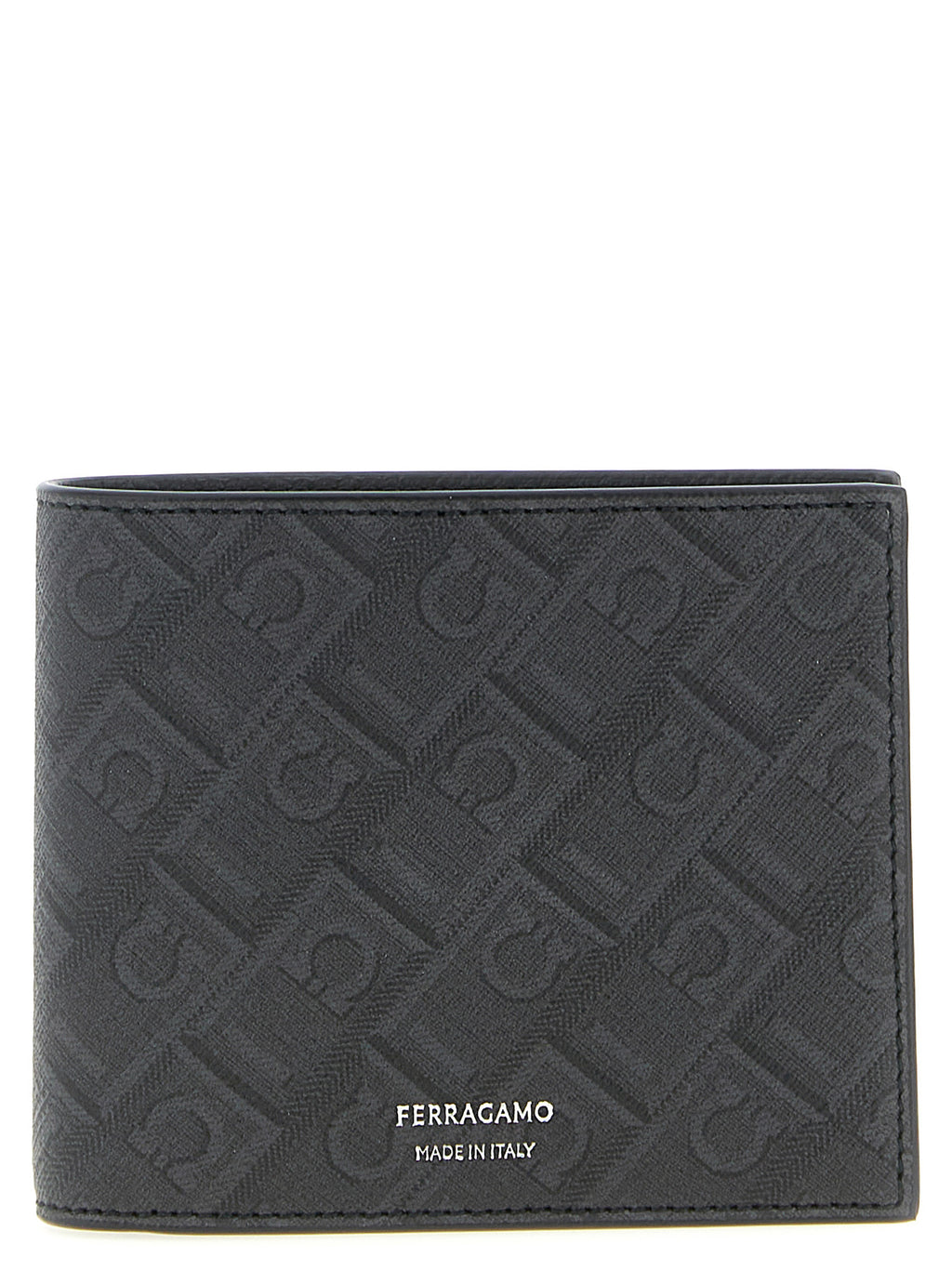 Ferragamo Black Polyethylene Wallet