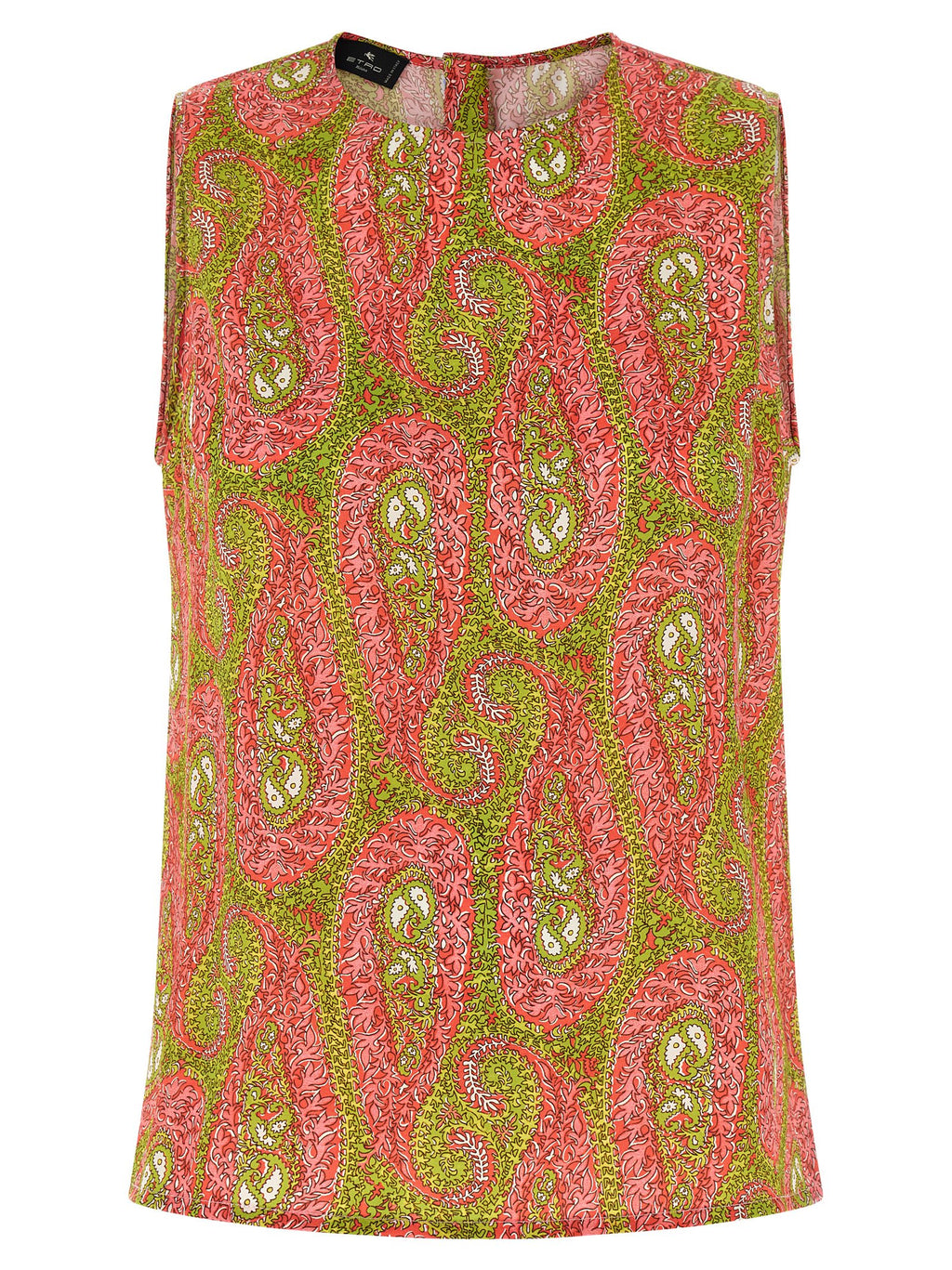 Etro Multicolor Polyester Pattern Shirt