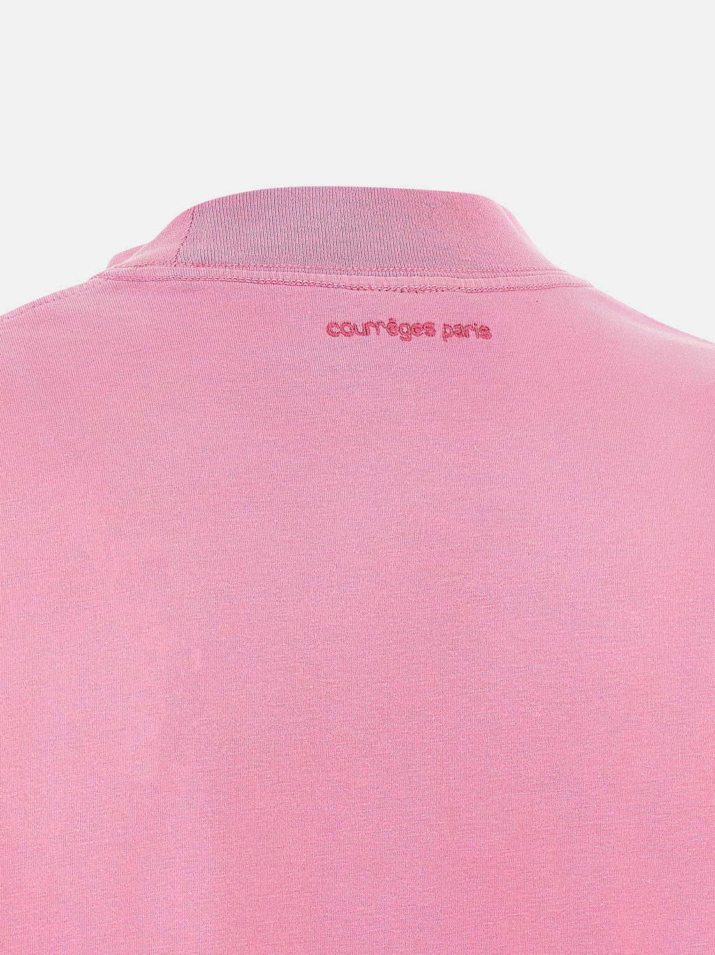 Courrèges Multicolor Cotton Short Dress