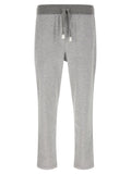 Brioni Gray Cotton Joggers (Workout Pants)
