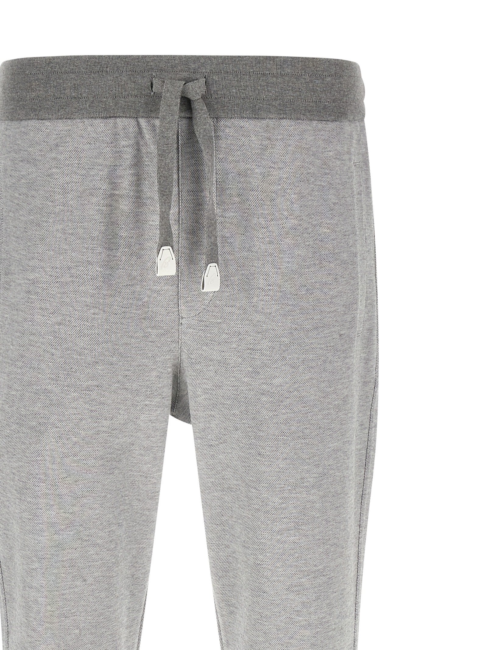 Brioni Gray Cotton Joggers (Workout Pants)