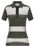 Coperni Bicolor Cotton Polo Shirt