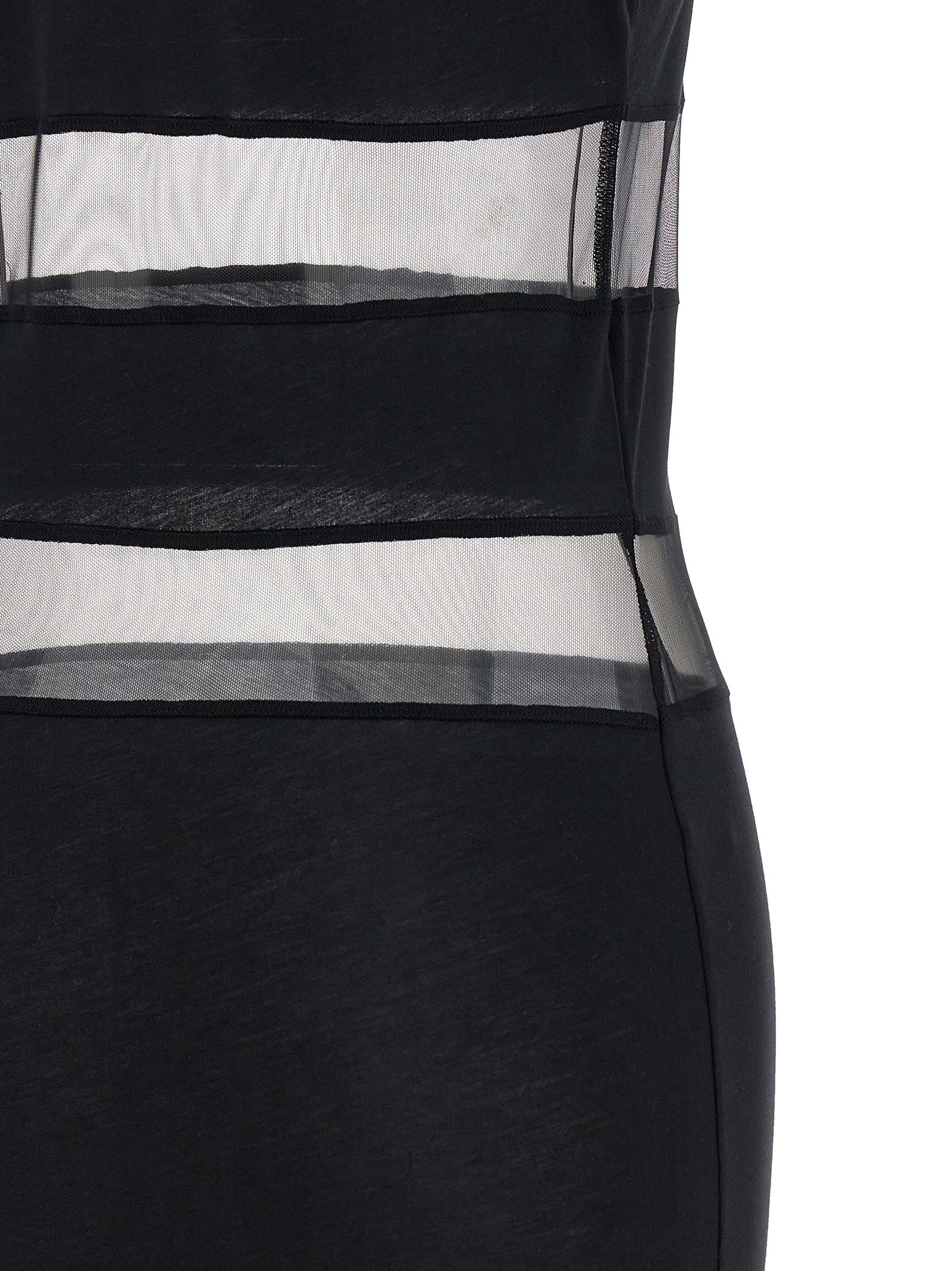 Coperni Black Cotton Long Dress