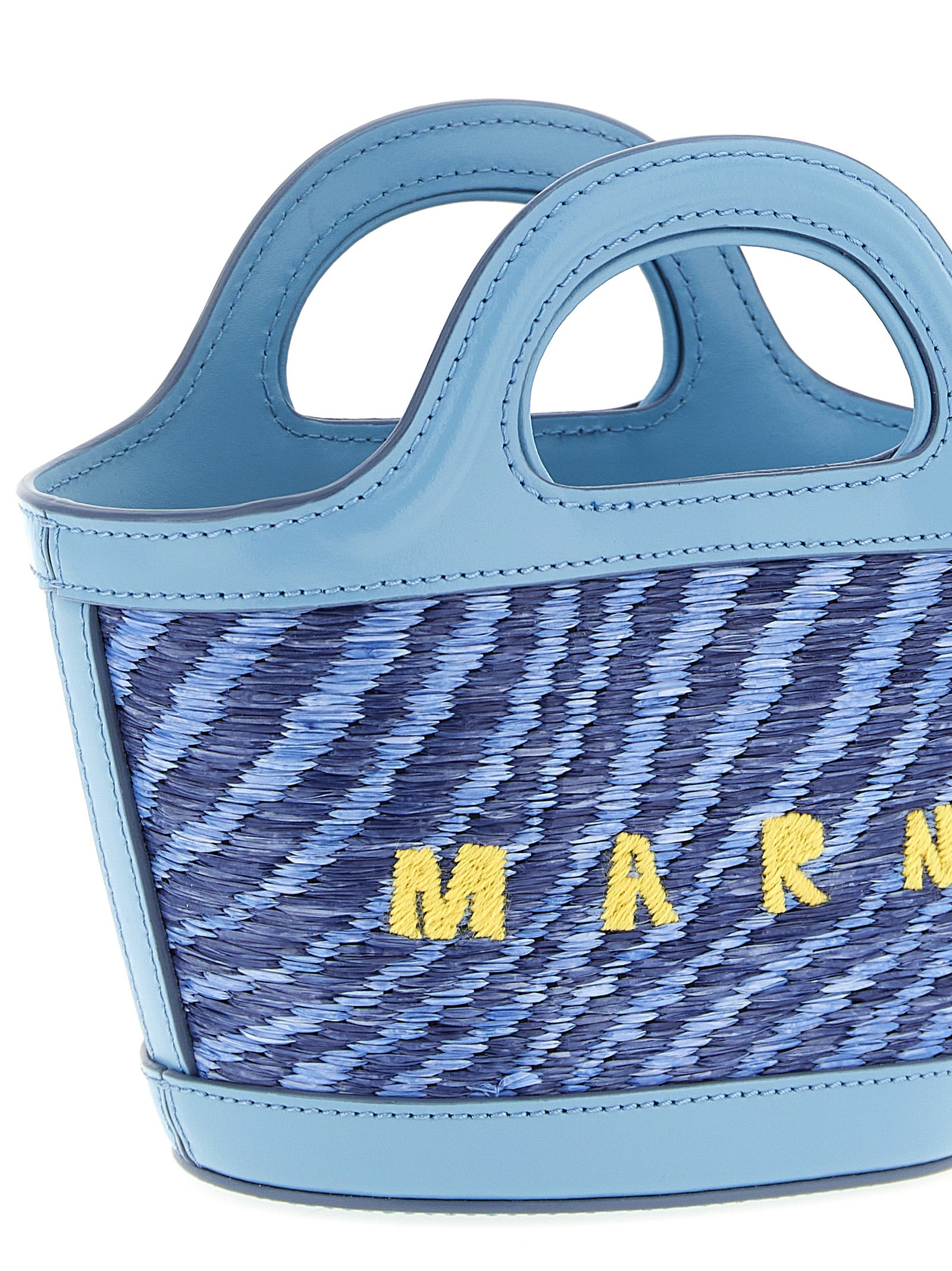 Marni Blue Polyamide Handbag