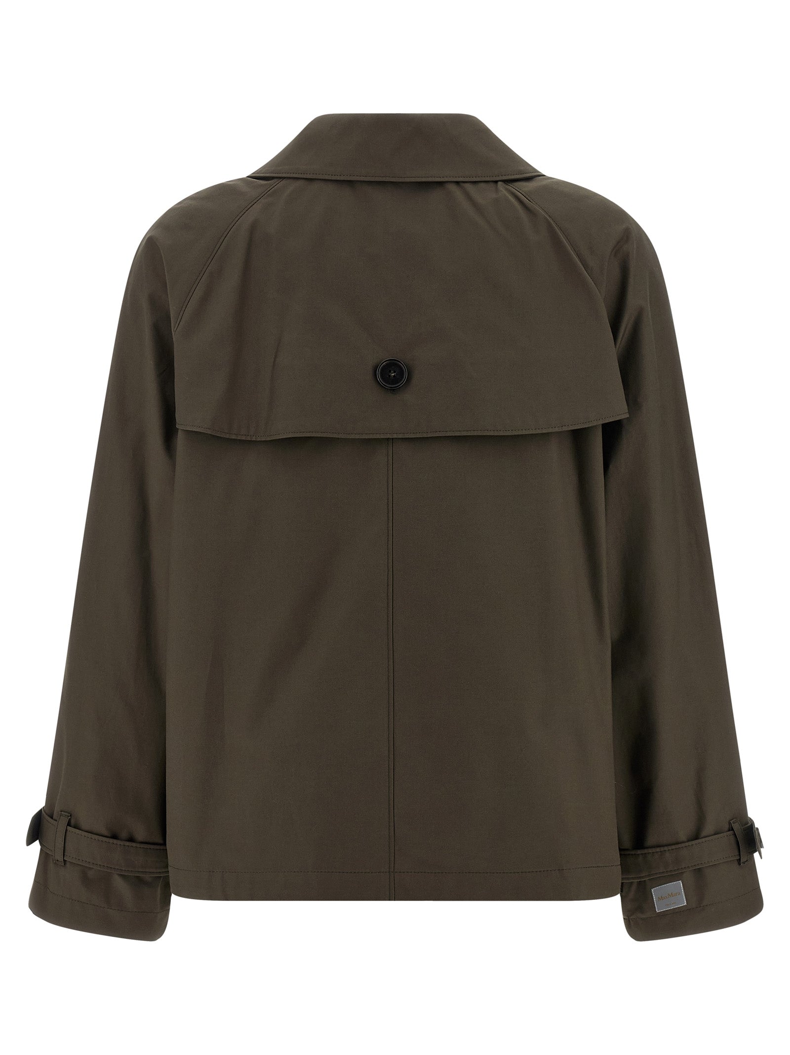 Max Mara Bicolor Cotton Coat