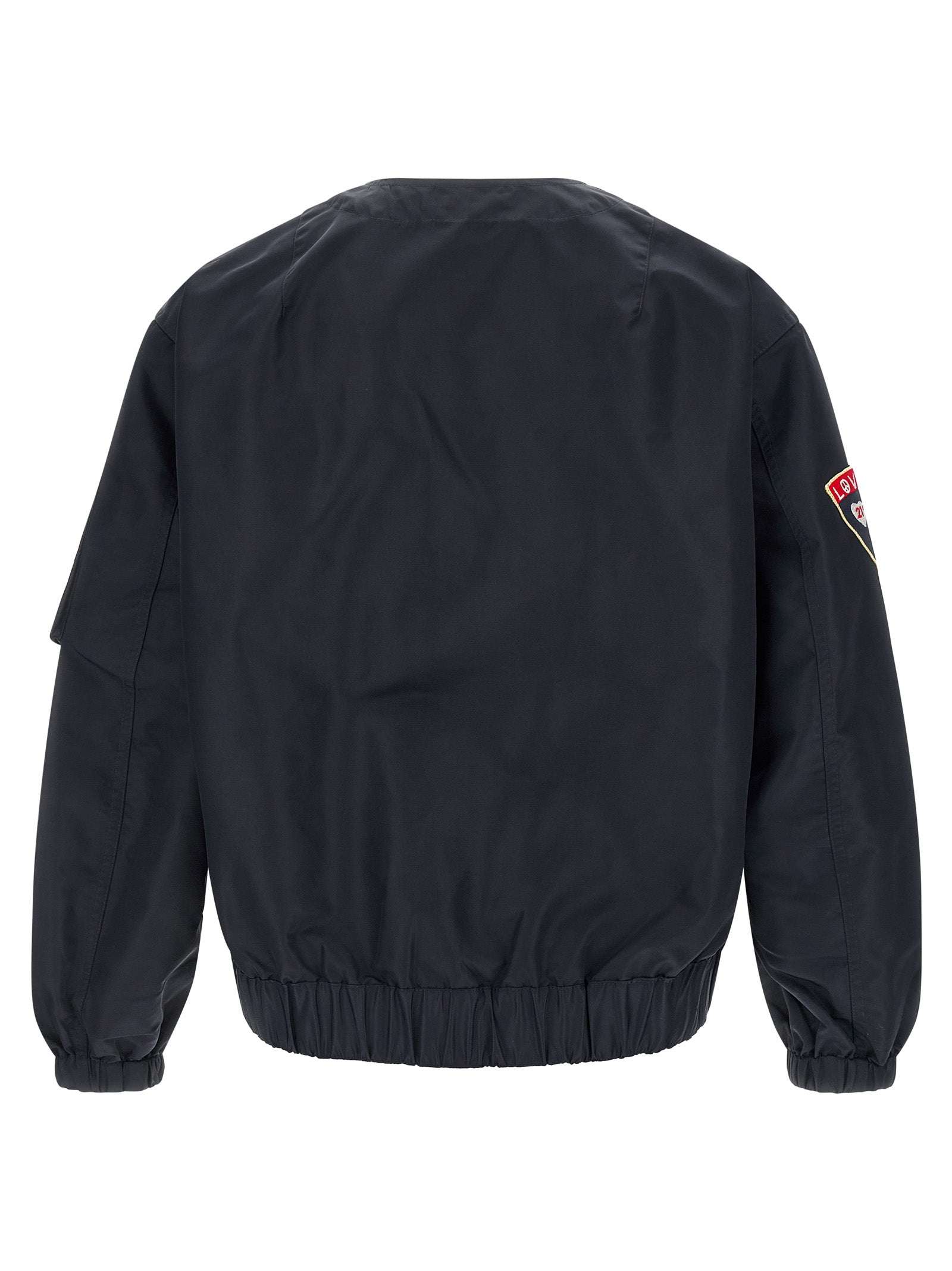 Kenzo Blue Nylon Bomber