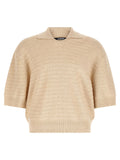 Jacquemus Beige Cotton Polo Shirt
