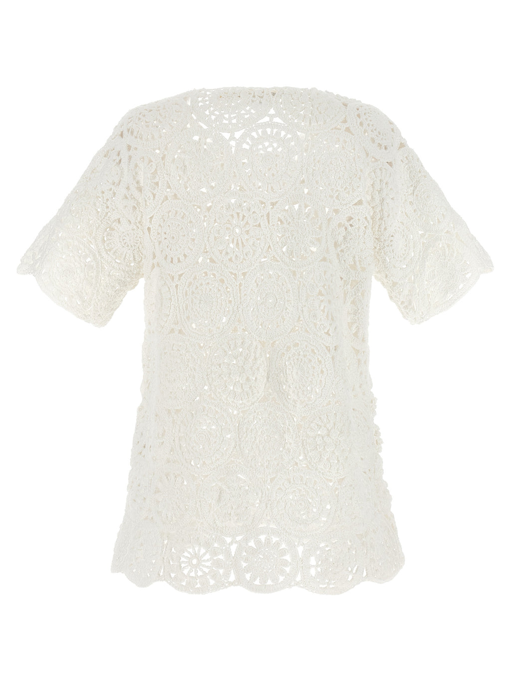 Comme Des Garçons White Cotton T-Shirt