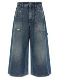 Dolce & Gabbana Blue Cotton Bermuda Shorts