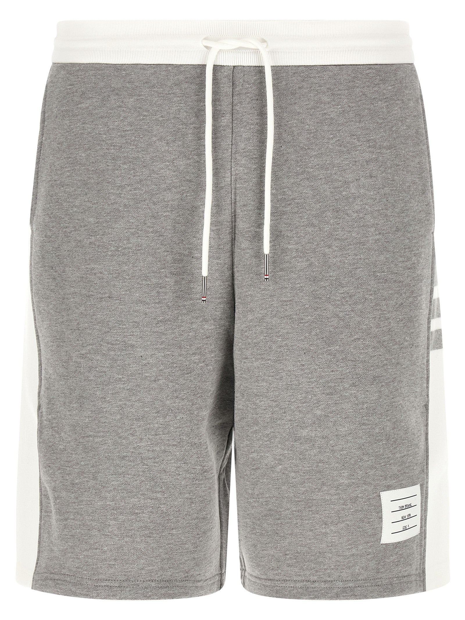 Thom Browne Gray Cotton Bermuda Shorts