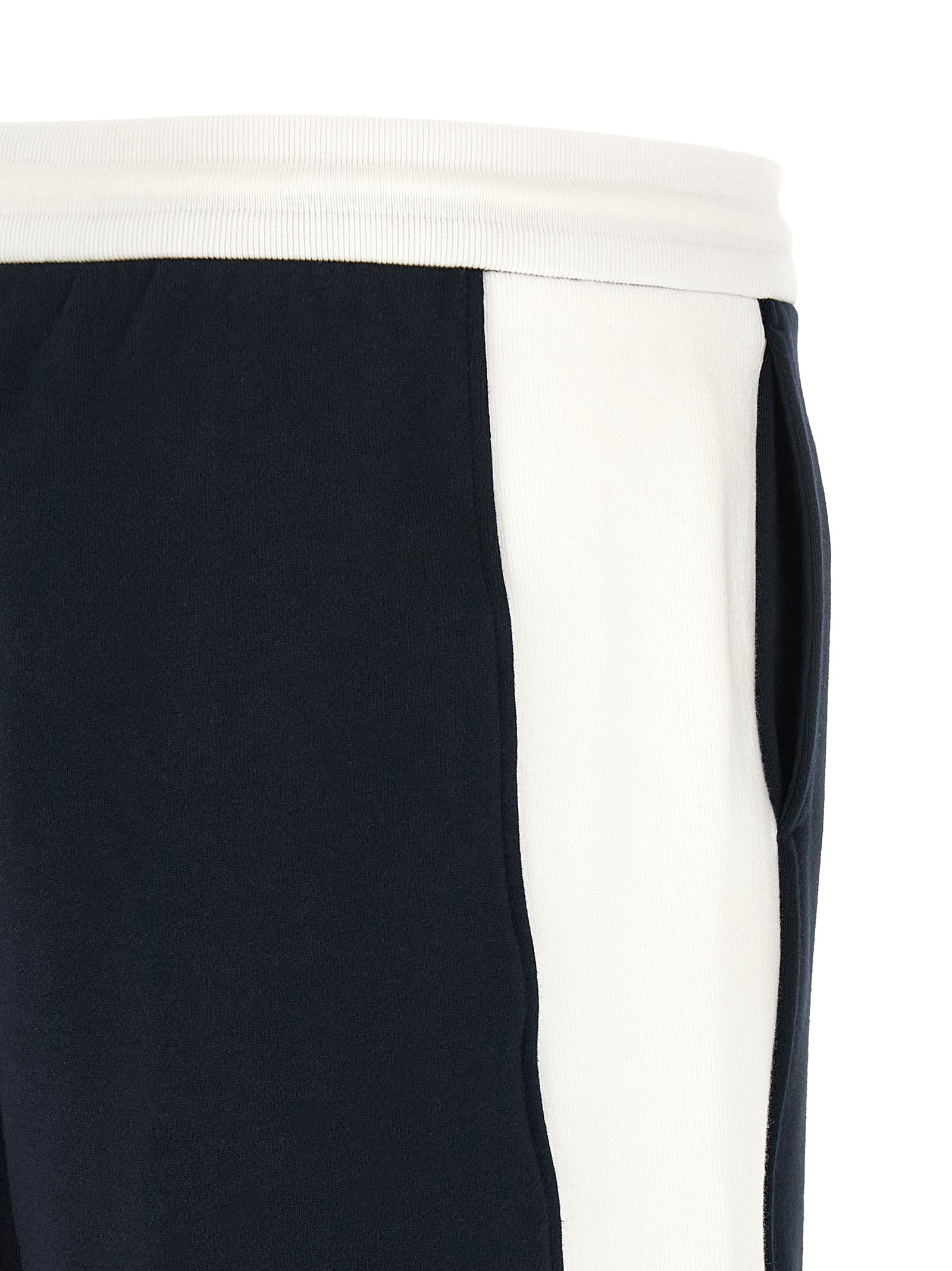Thom Browne Blue Cotton Bermuda Shorts