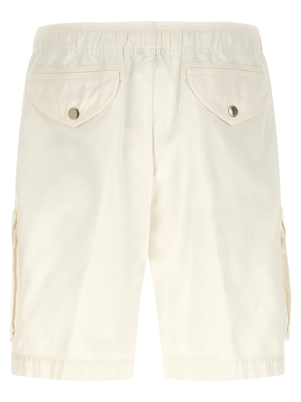 Brunello Cucinelli White Cotton Bermuda Shorts