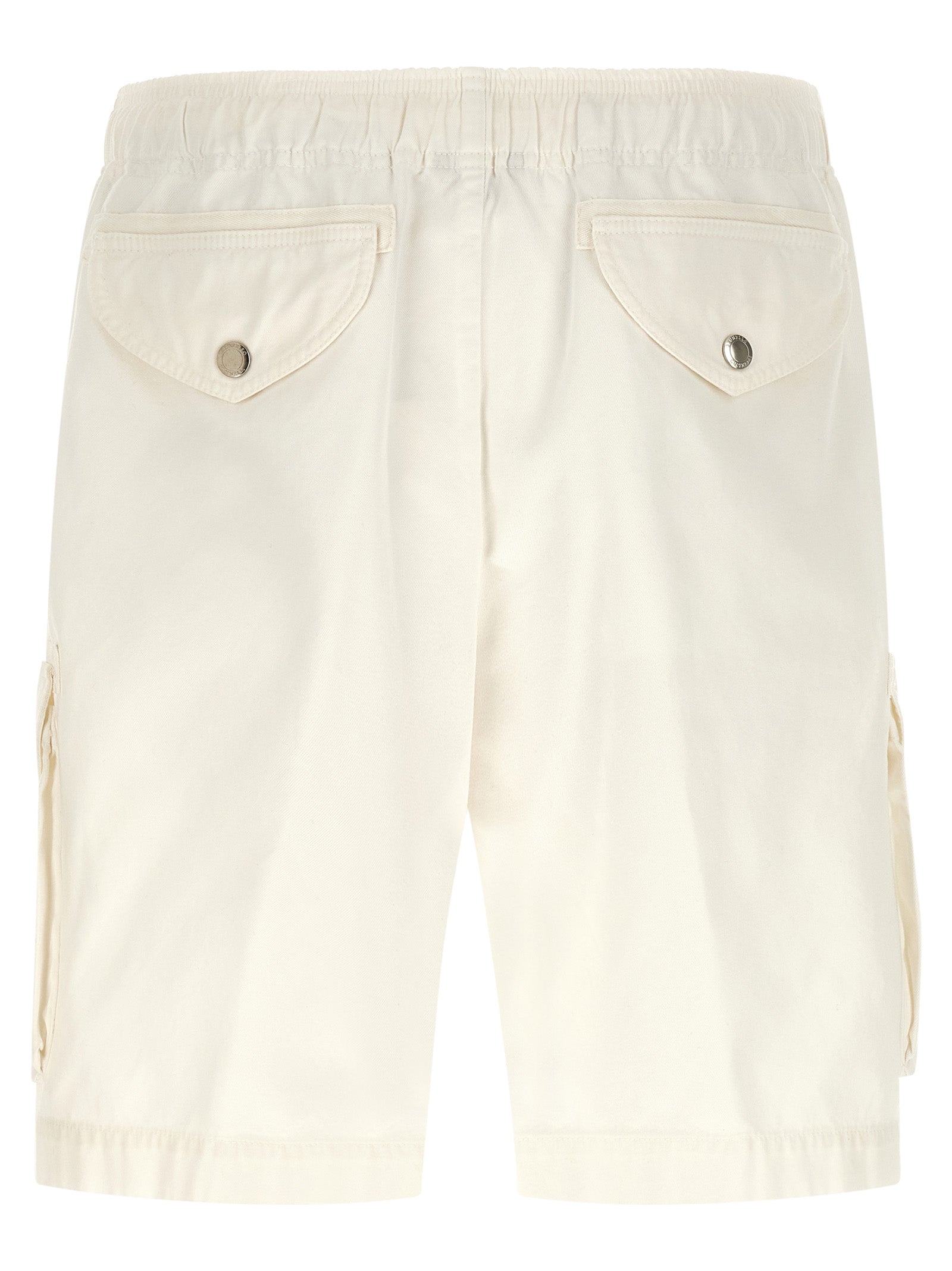 Brunello Cucinelli White Cotton Bermuda Shorts