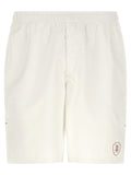 Brunello Cucinelli White Polyester Bermuda Shorts