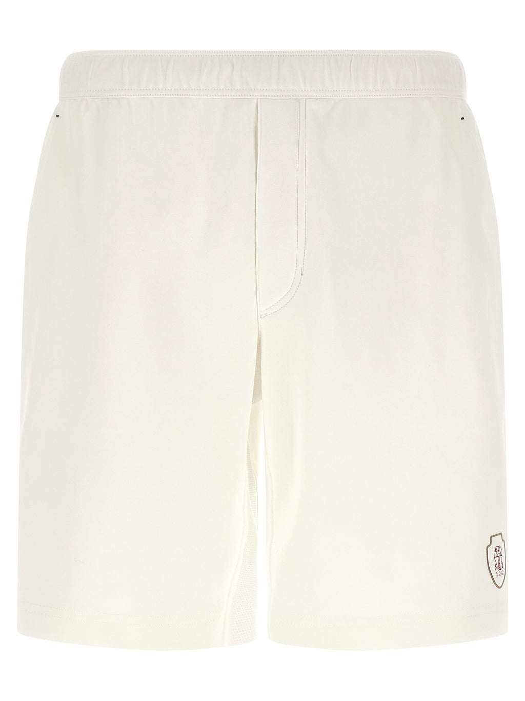 Brunello Cucinelli White Cotton Bermuda Shorts