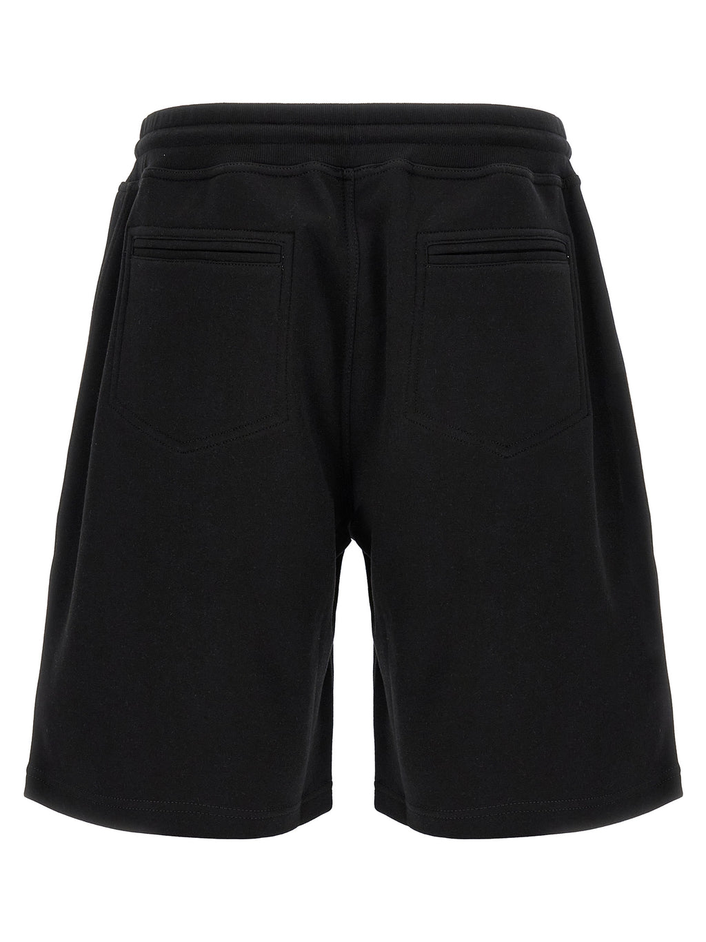 Brunello Cucinelli Black Cotton Bermuda Shorts