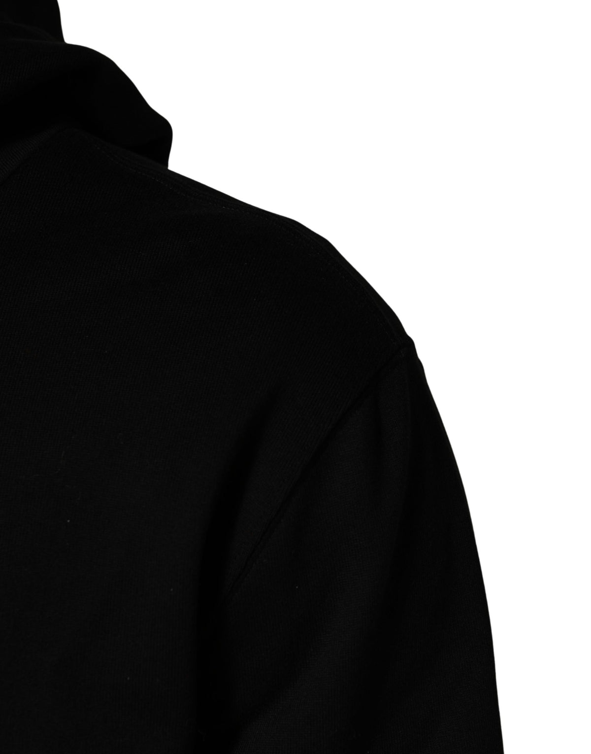 Dolce & Gabbana #dgfamily Schwarzes Baumwoll-Kapuzen-Herren-Sweatshirt Pullover